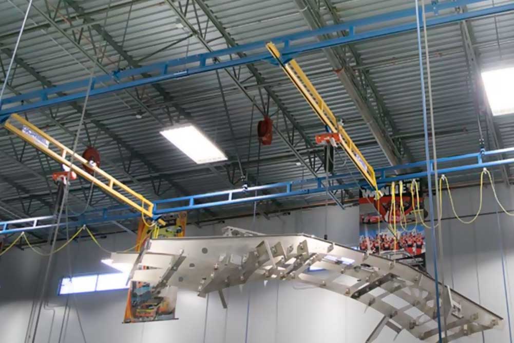 Overhead Workstation Crane System