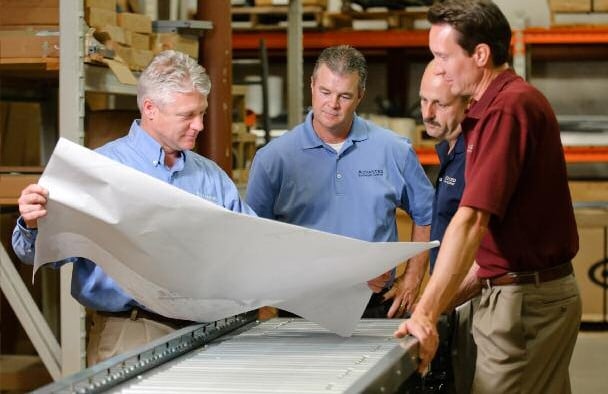 Project management services for material handling solutions at AEC in Charlotte NC