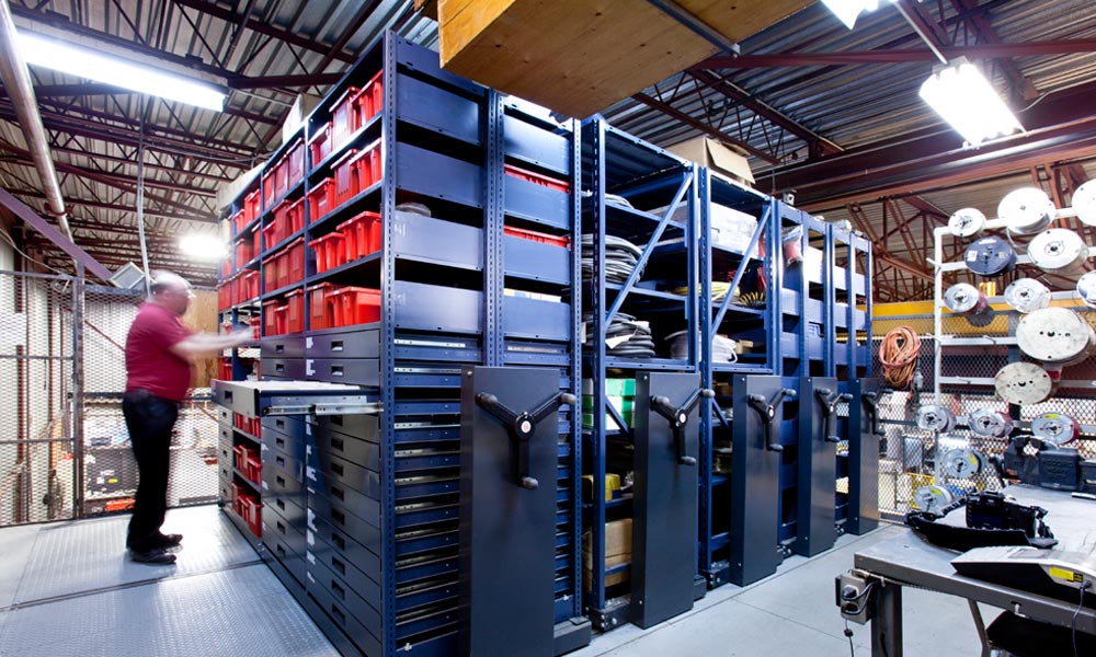 Rack & Roll Industrial Mobile Rack Storage