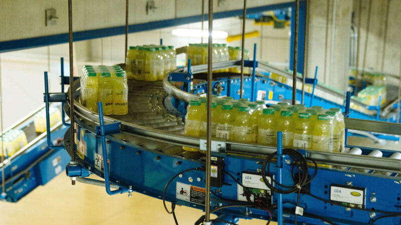 Hytrol Automated 24V Accumulation Conveyor System