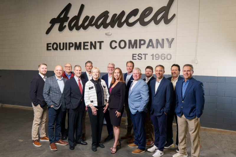 Advanced Equipment Company team in Charlotte NC office.
