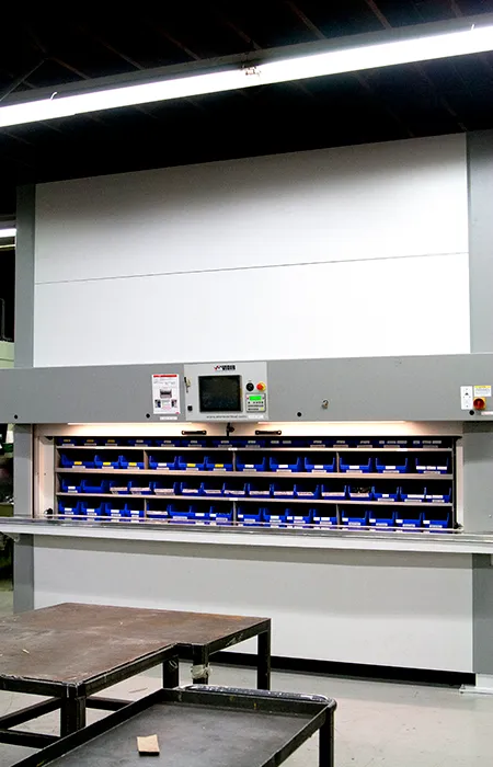 Vidir Vertical Carousel for efficient automated storage.