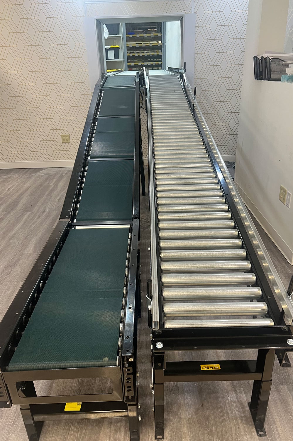 Powered Roller Conveyor Upgrade for Tote Handling