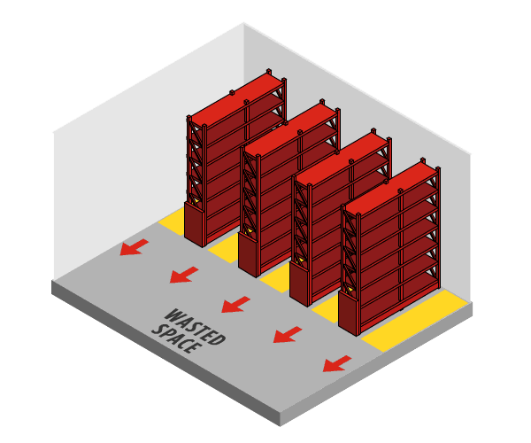Mobile Rack Storage Concept - See how it works.